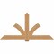 Ekena Millwork Redmond Smooth Timber Gable Bracket, Western Red Cedar, 72"W x 36"H x 1 1/2"D x 5 1/2"F, 12/12 Pitch GBW072X36X0206RED00SWR - alternate 1